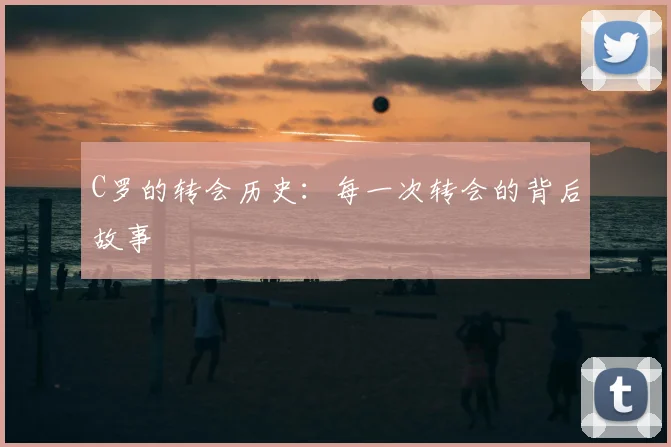 C罗的转会历史:每一次转会的背后故事